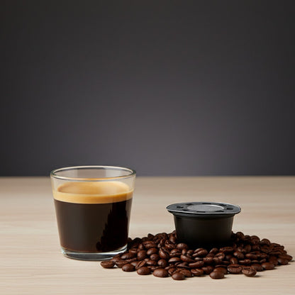 Plastic Reusable Capsule, Compatible with Nespresso